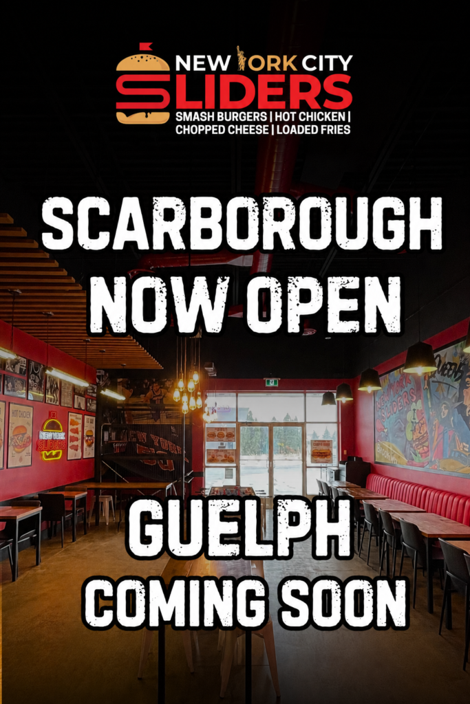 New York Sliders Scarborough now open and Guelph coming soon
