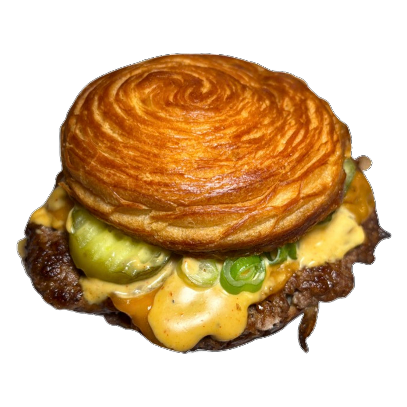 smash croissant cutout